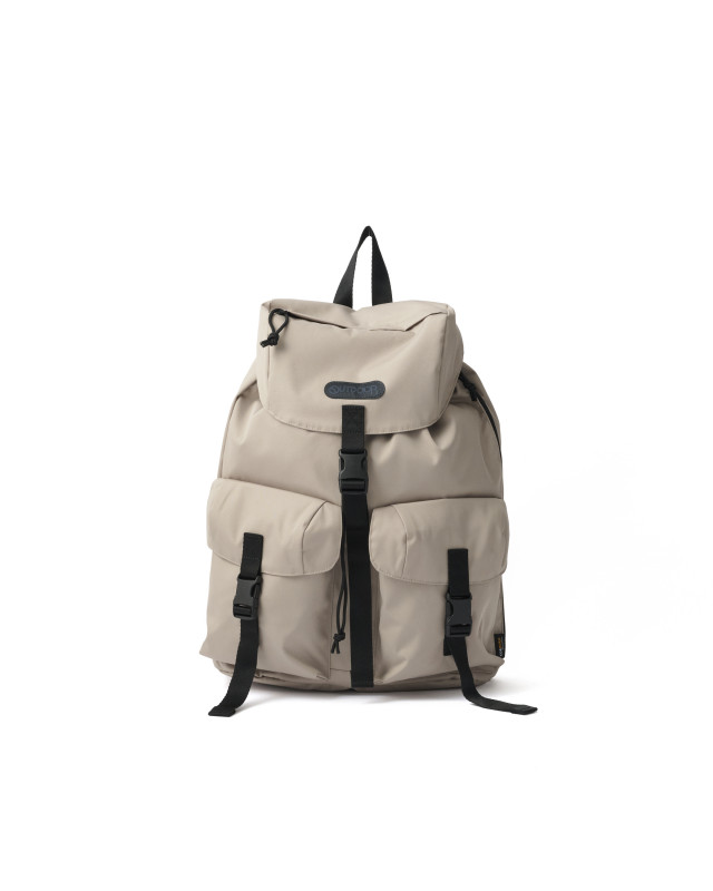 FLAP BACKPACK / BEIGE - 263109