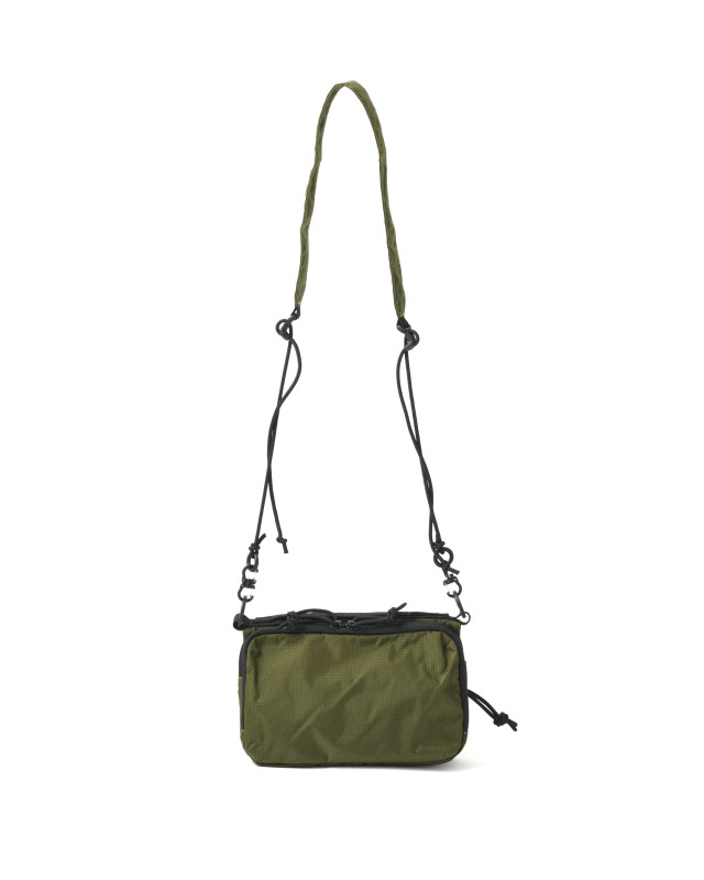 TRAVEL SHOULDER BAG / GREEN - 263120
