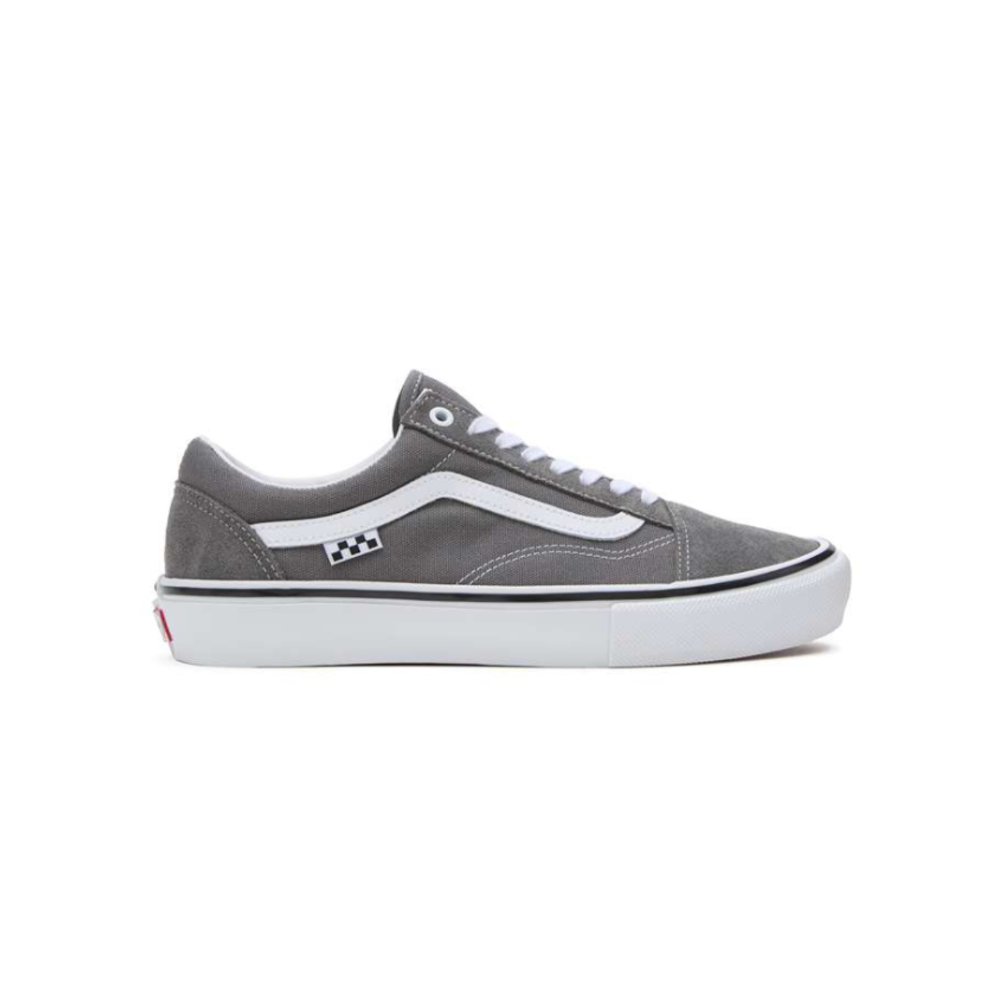MN Skate Old Skool Footwear PEWTER/WHITE