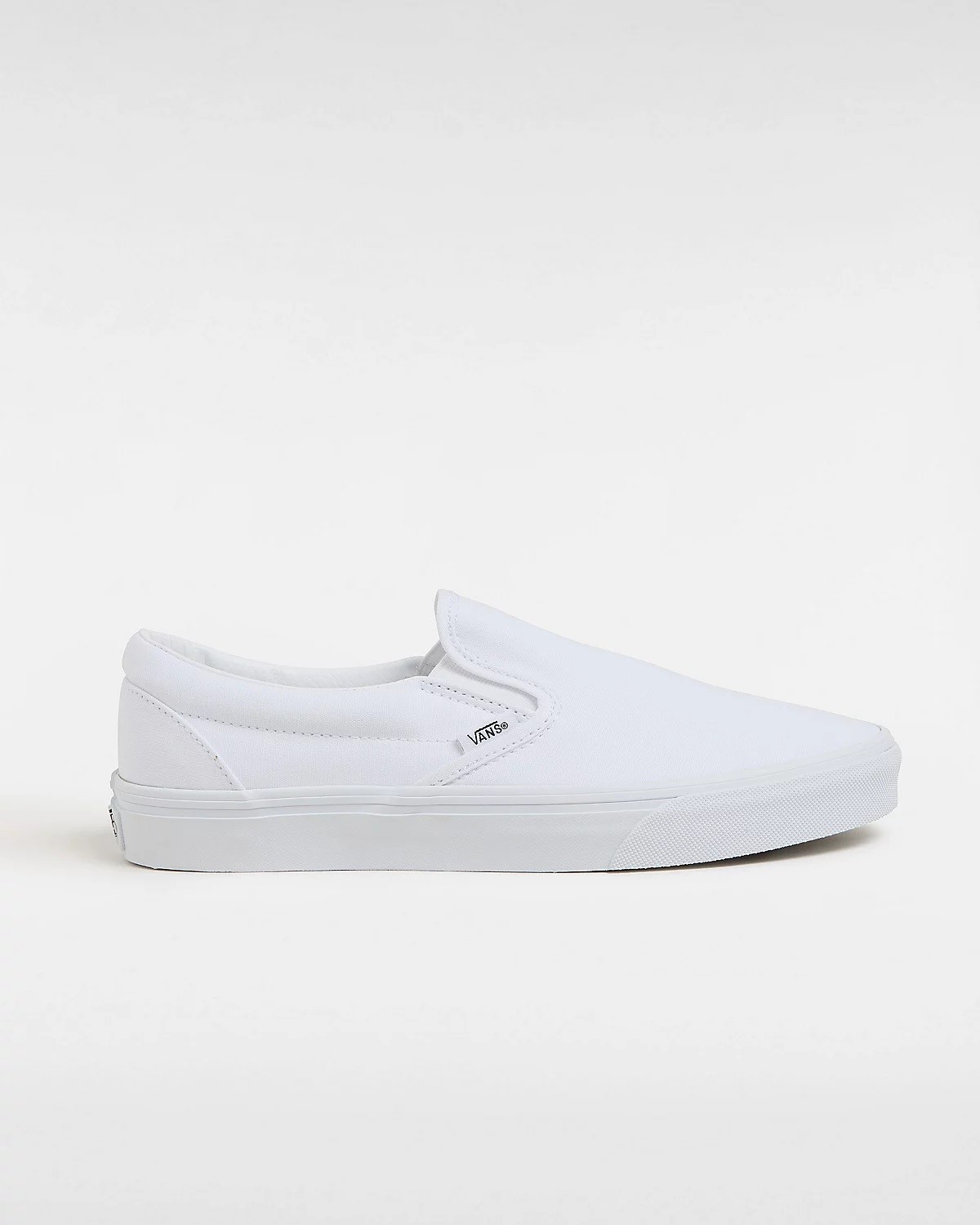slip on black white