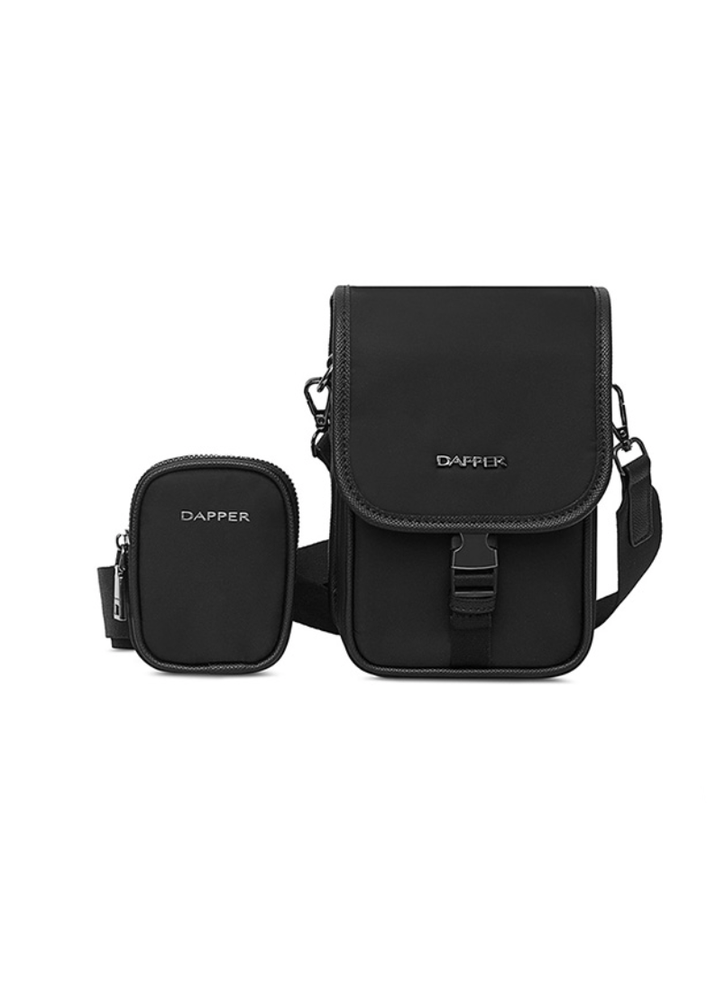 Nylon Crossbody Bag + Mini Pouch