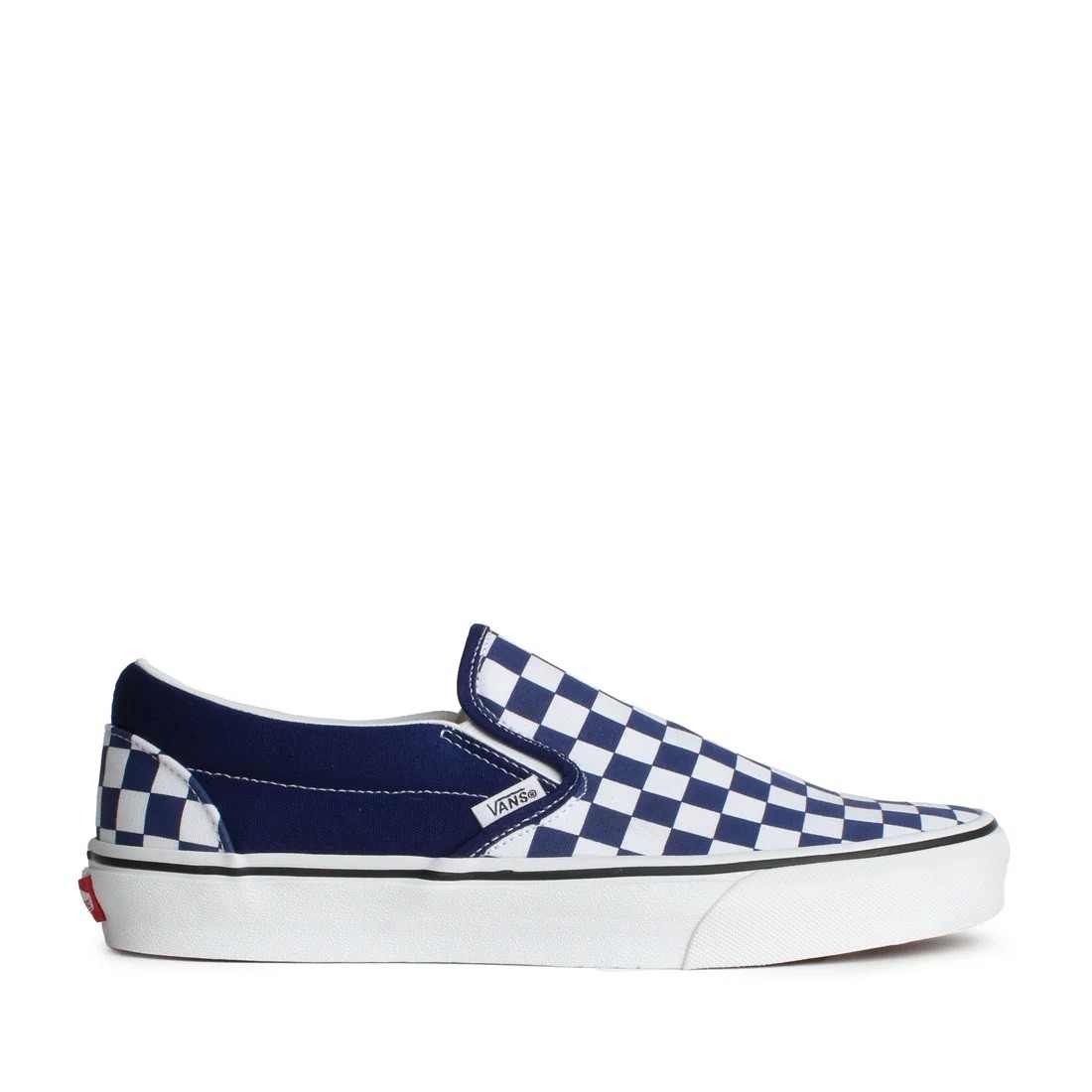 U Classic Slip-On Footwear COLOR THEORY CHECKERBOARD BEACON BLUE