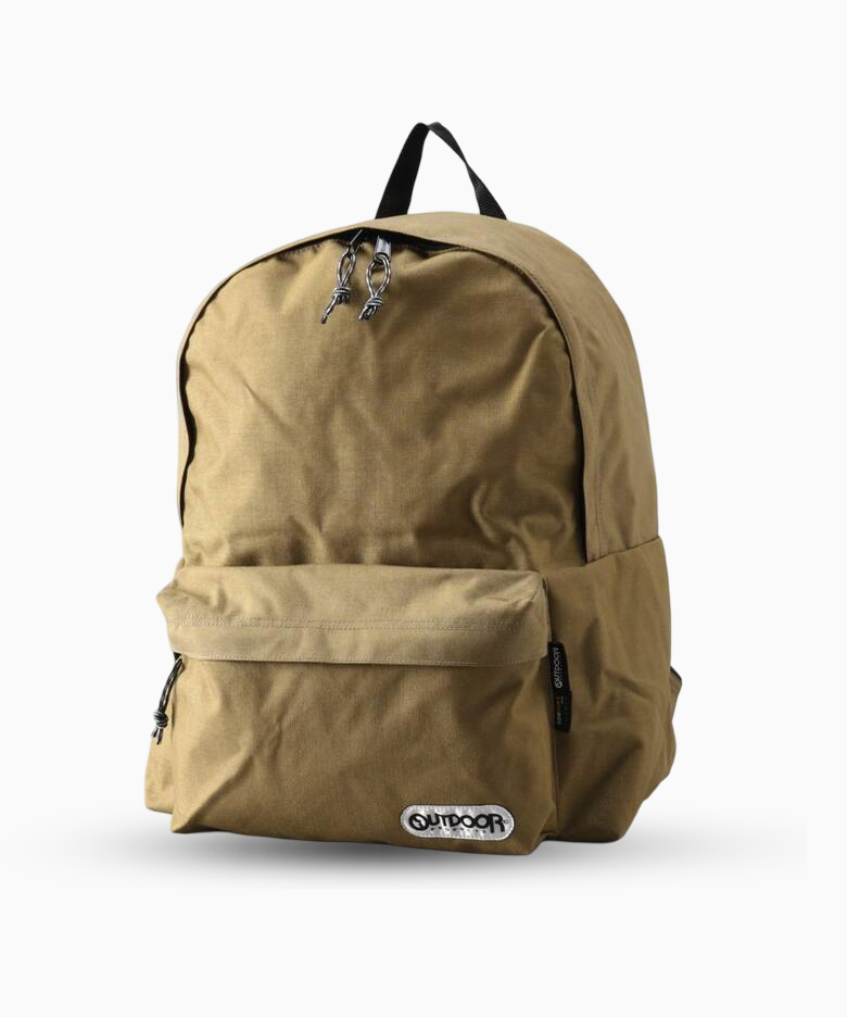 452T-Classic American-Style daypack-Large exterior pocker-BEG