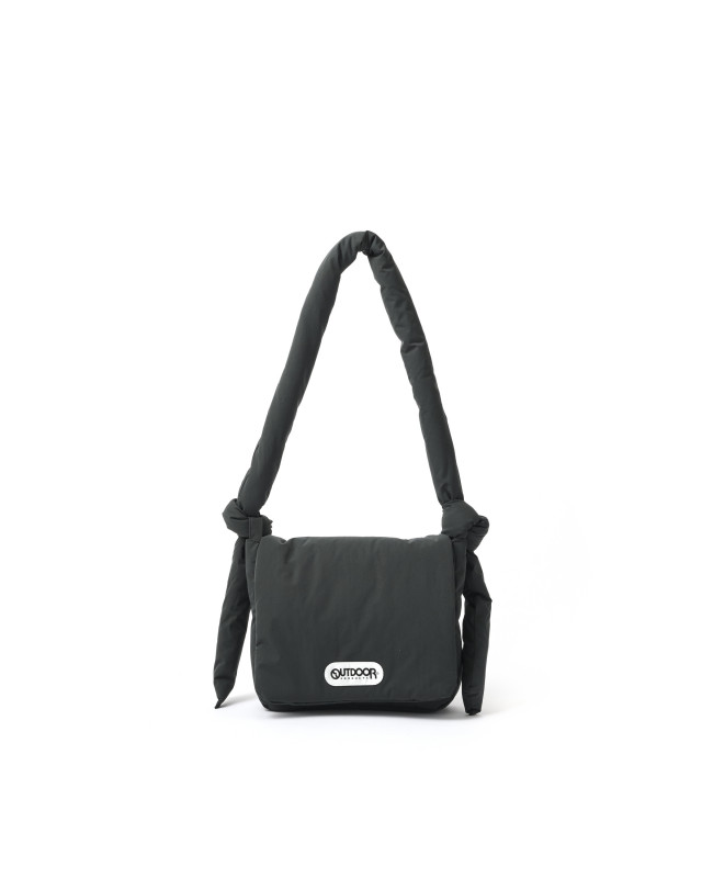 PADDED SHOULDER BAG / CHARCOAL - 263127