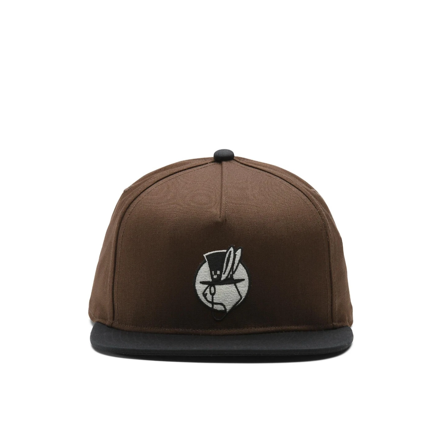 MEN ELEVATED SNAPBACK HAT RABBIT BROWN