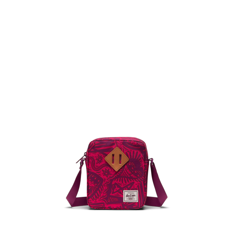 THOMAS CAMPBELL HERITAGE CROSSBODY TC HOLLYHOCK/EVENING PRIMROSE