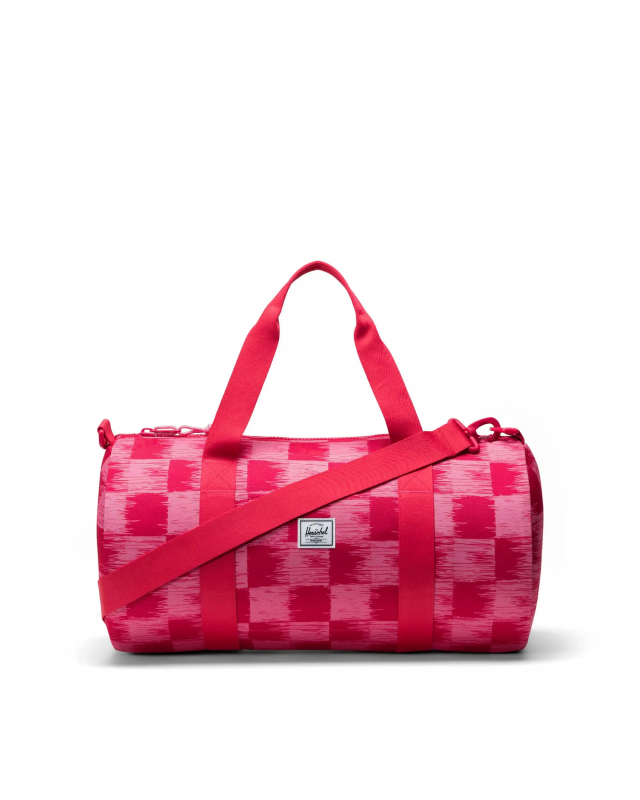 CLASSIC DUFFLE LITTLE CHECK YOURSELF RASPBERRY