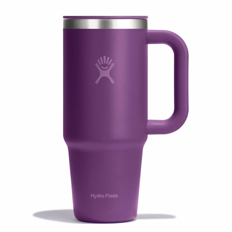 24 oz Travel Tumbler Mug-Beachplum Purple