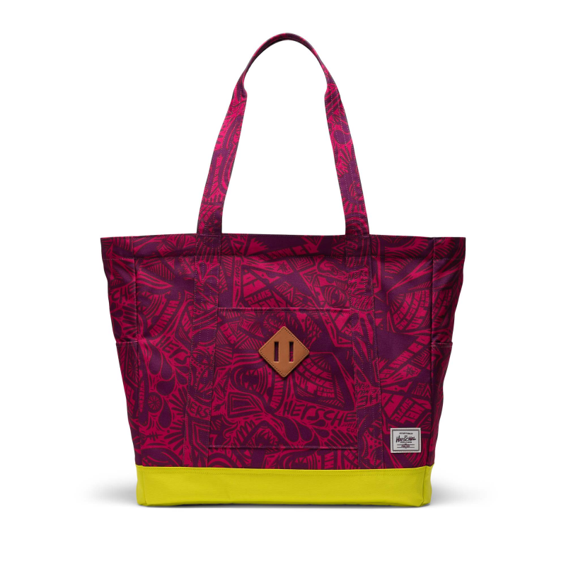 THOMAS CAMPBELL HERITAGE TOTE TC HOLLYHOCK/EVENING PRIMROSE